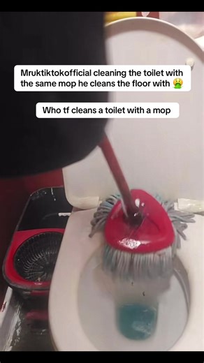 Cleaning a Toilet with a Mop? Find Out Why That's Controversial!