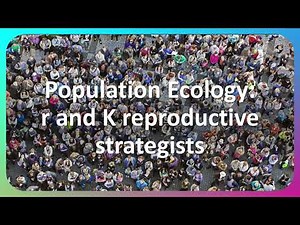 Population ecology: r and K strategists