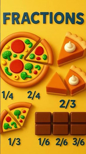 Understanding Fractions | A Simple Guide #kidslearning #kids #maths