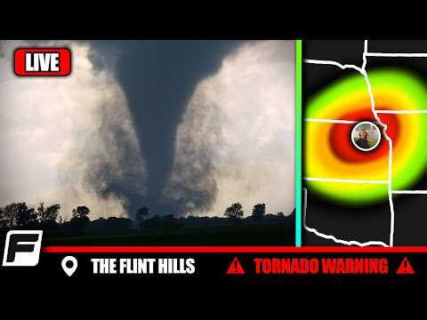 Central Plains Storm Chase - Live As It Happened