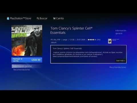 Tom Clancy's Splinter Cell: Essentials PSP PS Store
