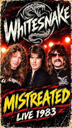 Whitesnake - Mistreated (Live 1983) #whitesnake #davidcoverdale #rock #rocknroll