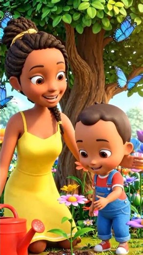 Baby Cares for Nature 🌍🌱 | Keep the Earth Clean | Cute Baby Cartoon for Kids