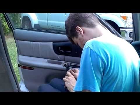 Buick century regal door panel removal