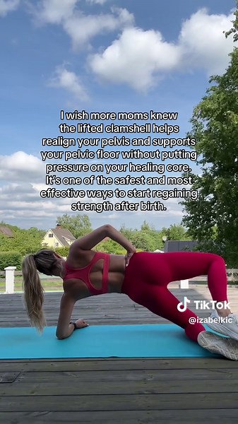 Strengthen Your Pelvis with Lifted Clamshell Exercise