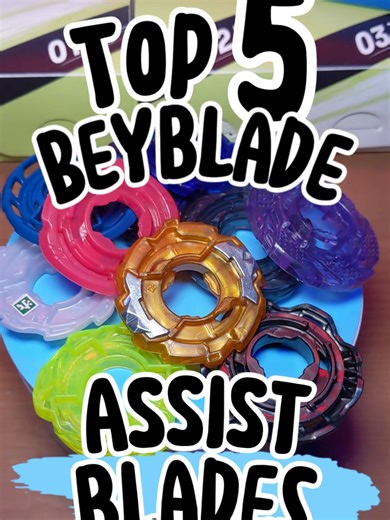 Top 5 Beyblade X Assist Blades RUNNING The Tournaments! #Beybladex #Beyblade #Hasbro #takaratomy #Tournaments