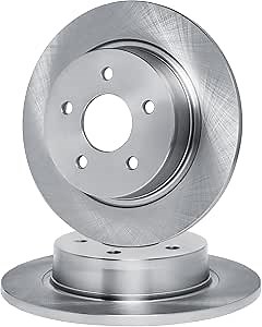 R1 Concepts Rear Brake Rotors For 1999-2004 Chrysler 300M, 1993-2004 Chrysler Concorde, Dodge Intrepid, 1993-1996 Chrysler Intrepid| Blank Disc Brake Rotors| Brakes and Rotors Brakes and Rotors