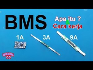 apa itu bms ? || cara kerja BMS || BMS 1S 1A 3A 9A lithium 18650