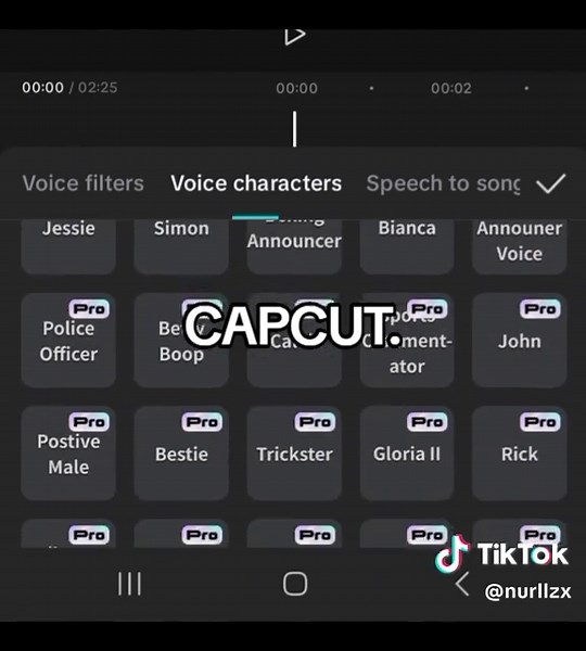 Capcut Editing Tutorial: Chipmunk Voice Effect
