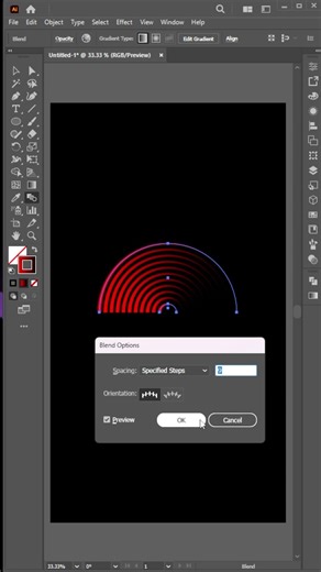 Adobe Illustrator #1 Gradient poster design #trending #adobeillustrator