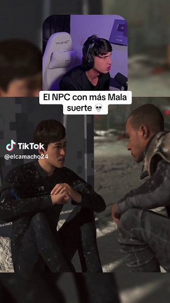 El npc con mas mala suerte 💀. #clips #elcamacho24 #npc