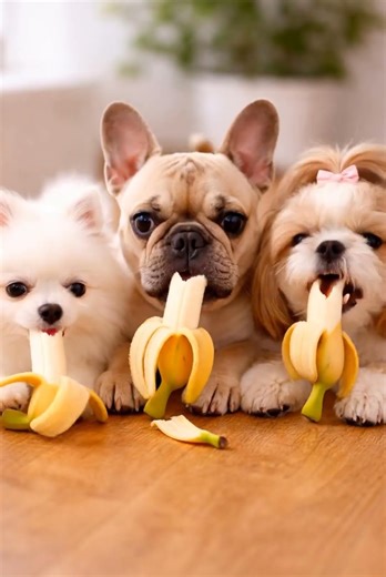 Which Dog Wins the Banana Eating Contest?