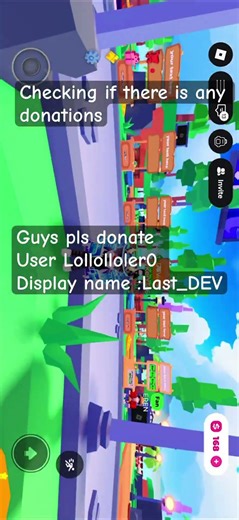 Guys pls donate , user name : Lollolloler0 , display name :Last_DEV #shorts