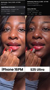 14K views · 14K reactions | Samsung Galaxy S25 Ultra VS iPhone 16 Pro Max Rear camera Video Test with no enhancement. | Valor Reviews | Facebook