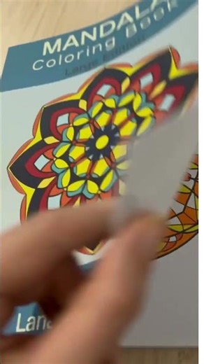 Watch This Mandala Come to Life🎨 |Amazon Art Book 2 | Mindful Art3