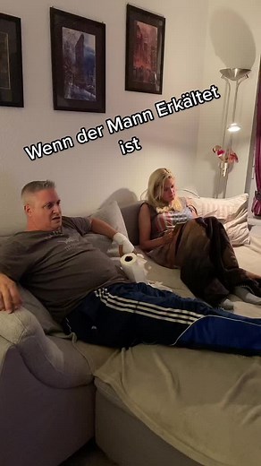 #männerundfrauen #männerschnupfen #humor #durchgeknalltmitherz