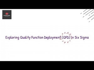 Quality Function Deployment (QFD)