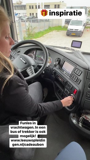 494K views · 2.3K reactions | Heb jij je verlanglijst al gemaakt? Zet daar vooral een funles op in een vrachtwagen, trekker of bus. Deze ervaring is echt uniek! #leeuwopleidingen | LEEUW opleidingen | Facebook