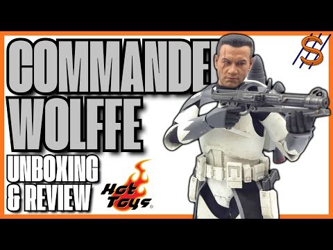 Hot Toys Clone Commander Wolffe Unboxing & Review