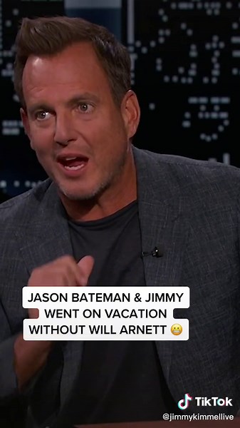 Will Arnett's Reaction to Not Being Invited on Vacation with Jason Bateman and Jimmy Kimmel