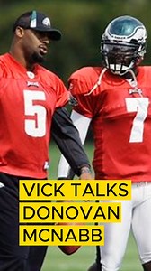 Mike Vick speaks on Donovan McNabb | Mike Vick