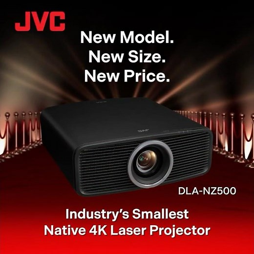 JVC DLA-NZ500: New Model. New Size. New Price.