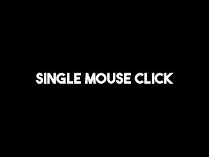 Single Mouse Click Sound Effect (HD)