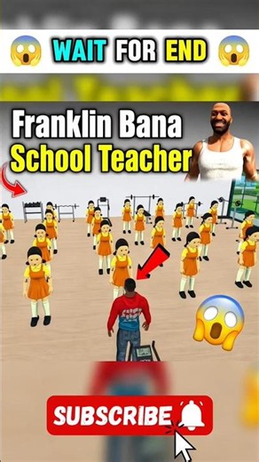 FRANKLIN KILLED STUDENT 💔#shorts #indianbikedriving3d #gta