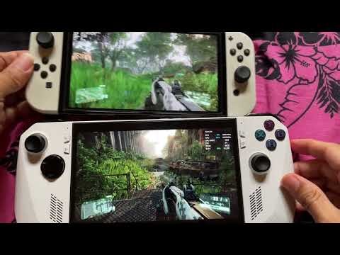 Crysis 3 remastered - Nintendo Switch 45 fps | Asus Rog Ally (pc handheld) | gameplay
