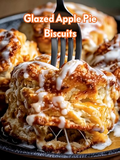Glazed Apple Pie Biscuits Buttery biscuits meet warm cinnamon-apple filling — drizzled with sweet vanilla glaze perfection. Yield: 8 biscuits Temp & Time: 375°F (190°C) for 20–25 minutes Key Ingredients First: Refrigerated biscuit dough (1 can, 8 biscuits) Apple pie filling (1 cup, chopped) Brown sugar (2 tbsp) ................................. Full Recipe in First Cօʍʍеոτ 👇 | TableWhisper By Harper
