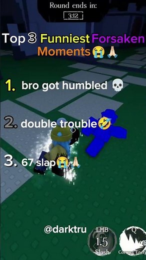 Top 3 Funniest Forsaken Moments 🤣 | Funniest Forsaken Moments 😭