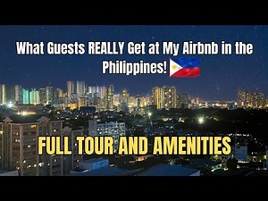 Why My Airbnb in the Philippines is Always Fully Booked!🇵🇭| Full Tour and Amenities