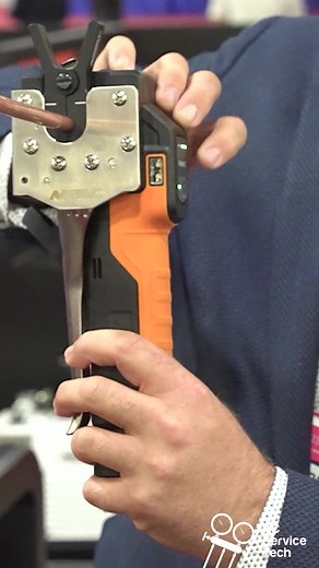 At the AHR Expo, I was Able to go Over the Breakfree® Power Flaring Tool With Andres From Target Sales at the Navac Booth! This Tool is Perfect for Creating High Quality Copper Tube Flares Consistently! #hvac #flare #tiktoktaughtme #copper #tubing #flaring #hvac #hvacr #hvactech #hvaclife #hvacschool #hvactraining #hvactools #tools