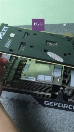 How to Replace Thermal Paste on an ASUS RTX 3060 Ti 🔧 #Shorts