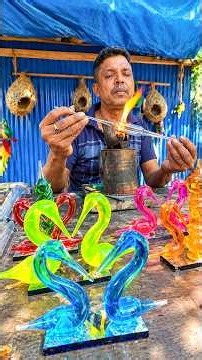 Amazing Recycling Art! Turning an Old Tube Light into a Bird