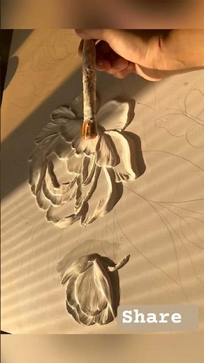 How To Make Texture Flowers 🌹