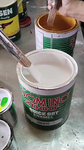 Tulips color quick dry enamel paint #tulipscolor #caterpillaryellow #paintmixing #fbpagesreels | B-M colors TV