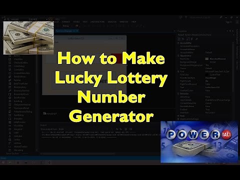 C# Lucky Lottery Number Generator Program (Powerball)