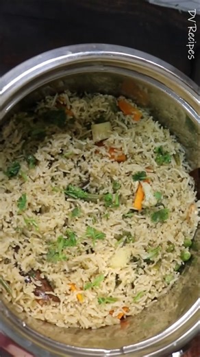 No Gas? No Problem! Easy Pulav in Rice Cooker | Quick Pulav Recipe Without Stove #youtubeshorts