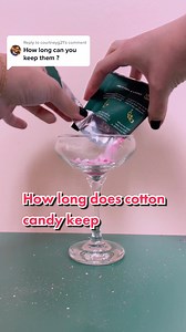 Preserving Cotton Candy for Maximum Freshness