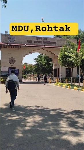 Maharshi Dayanand University 💫 #mdu #mdurohtak #shorts #rohtak