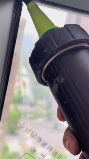 Window Glass Caulking | Full Process Demo