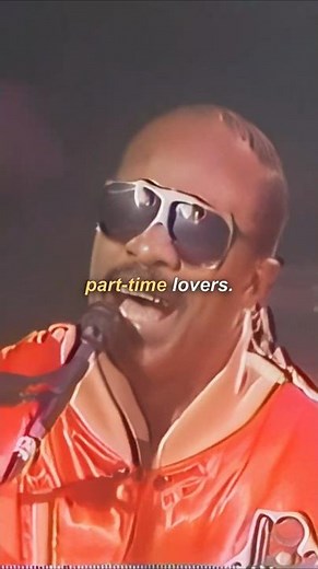Stevie Wonder – Part-Time Lover (Lyrics)