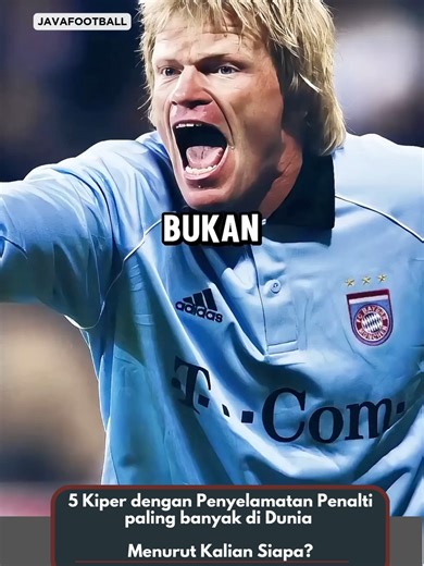 5 Kiper dengan Penyelamatan Penalti paling banyak di Dunia Penalti sering disebut sebagai gol 100%. Tapi di hadapan lima kiper ini, semua teori runtuh. Dengan insting, mental baja, dan refleks luar biasa, mereka mengubah penalti menjadi mimpi buruk bagi penendang. Menurut kamu, siapa kiper penalti terbaik sepanjang masa? 👇 #kiper #penaltisave#buffon#nuer#casilas#oliverkhan#faktasepakbola #FootballFacts#sepakbola #beritabola#footballtiktok#Football#sejarahbola#fypシ゚viral🖤tiktok