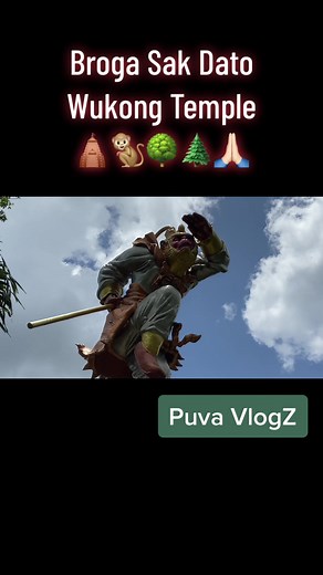 Exploring Broga Sak Dato Temple: Malaysian Tallest Sun Wukong Statue