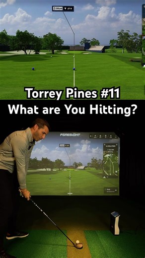 Foresight Sports QuadMax w/ FSX Play Golf Simulator Software at Torrey Pines South Course!
