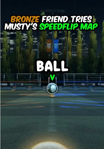 Exploring Musty's Speed Flip Map in Rocket League