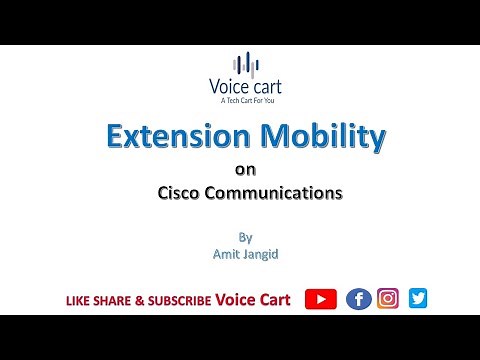Configuring Extension Mobility
