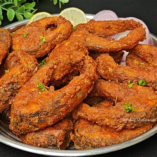 24M views · 144K reactions | Masala Fish Fry Recipe | Ashus Delicacies | Facebook