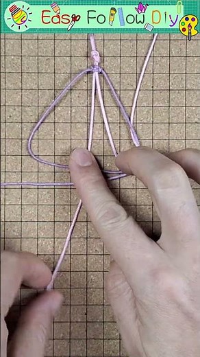 Macrame 4 Petals Daisy 🌸 Flower Friendship Bracelet | Easy 10 mins only #bracelets #paracord